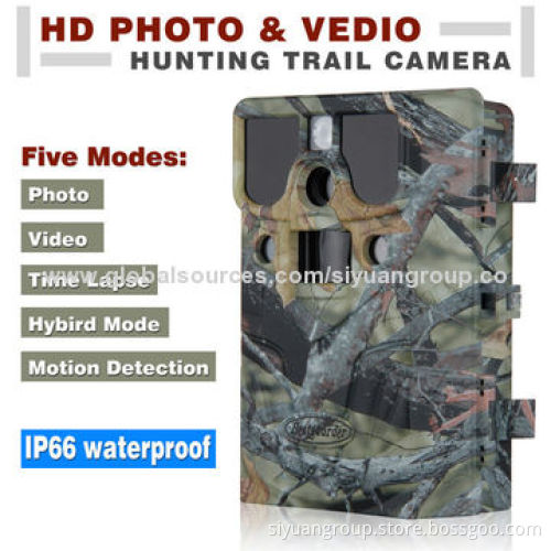 New HD IR Deer Time-lapse Motion Triggered Hunting Camera, OEM/ODM Orders Welcomed